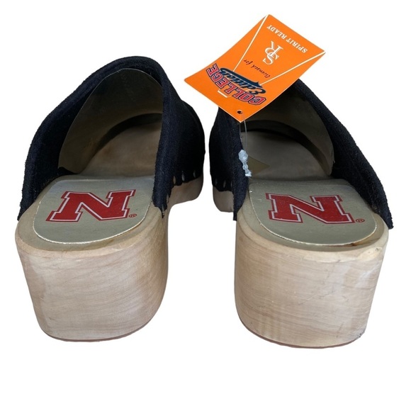 Nebraska Huskers College Edition NCAA Clogs Shoes (Size 8) - Picture 7 of 10